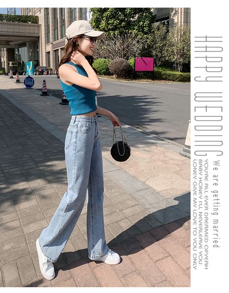 jin yi lai светло-серый джинсы женщина tall талии, Blue 
jin yi lai светло-серый джинсы женщина tall талии, Blue