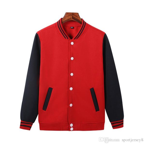 2019 comfortable autumn and winter youth men and women red/blackbutton cotton baseball uniform jh-020-036, Black
2019 comfortable autumn and winter youth men and women red/blackbutton cotton baseball uniform jh-020-036, Black