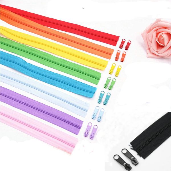 3# 2.8cm wide nylon zipper diy luggage bag accessories zipper 15meter gift 15pcs color puller, Black
3# 2.8cm wide nylon zipper diy luggage bag accessories zipper 15meter gift 15pcs color puller, Black