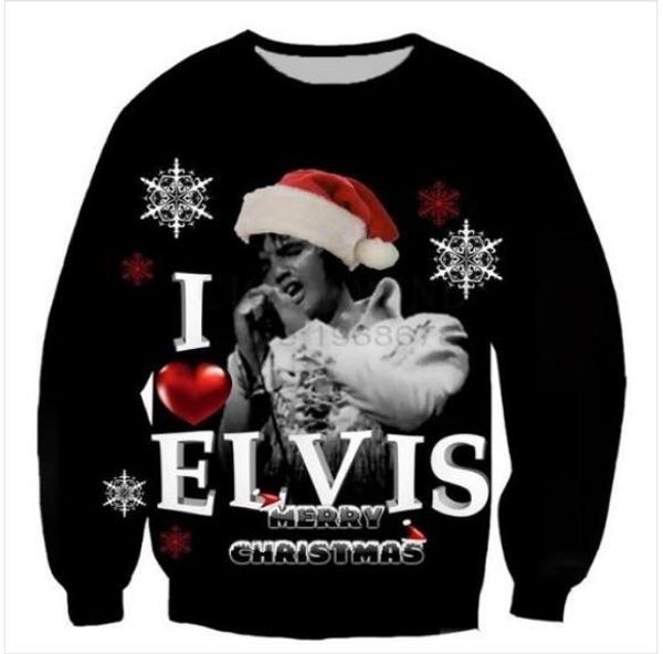 wholesale-fashion womens/mens elvis presley merry christmas funny 3d print casual sweatshirt plus size ar015, Black
wholesale-fashion womens/mens elvis presley merry christmas funny 3d print casual sweatshirt plus size ar015, Black