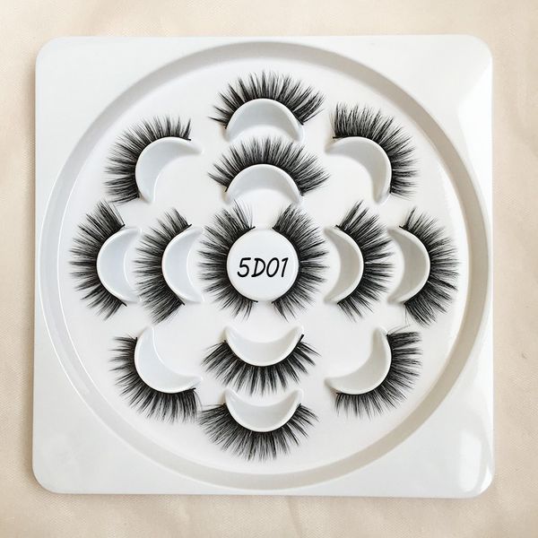 7 pairs lashes flower tray 5d faux mink eyelashes natural long thick handmade false eyelash g-easy
7 pairs lashes flower tray 5d faux mink eyelashes natural long thick handmade false eyelash g-easy