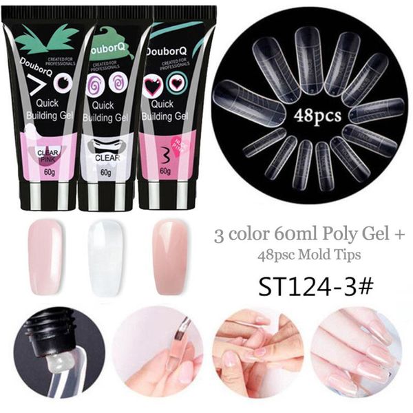 nail extension + 48pcs quick building mold tips gel builder set quick nail art tools
nail extension + 48pcs quick building mold tips gel builder set quick nail art tools