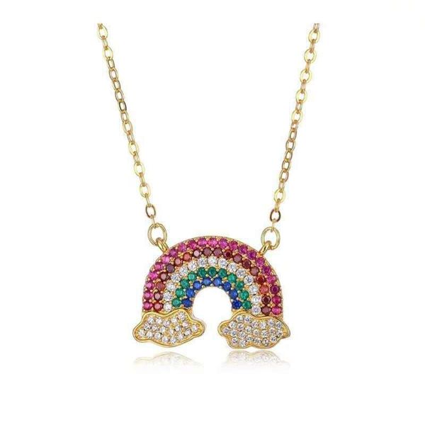 pendant necklaces sweet rainbow cloud necklace colorful crystal beauty for women girls, Silver
pendant necklaces sweet rainbow cloud necklace colorful crystal beauty for women girls, Silver