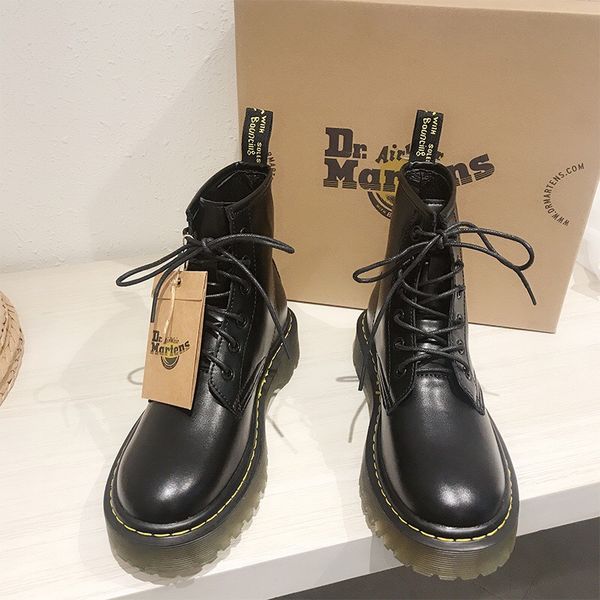 brands women's boots martens patent leather winter warm shoes motorcycle ankle boot doc martins couple oxfords shoes, Black
brands women's boots martens patent leather winter warm shoes motorcycle ankle boot doc martins couple oxfords shoes, Black