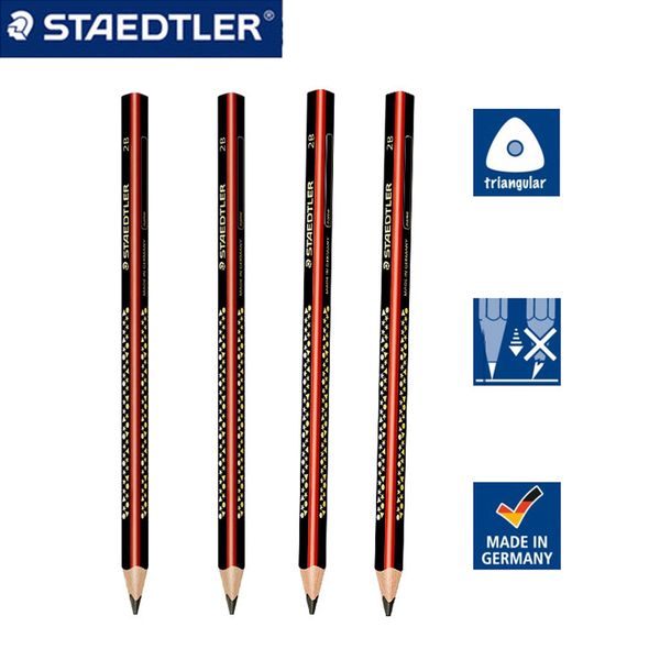 4pcs staedtler 1285 standard pencils writing pencil stationery school office supplies drawing pencil black lead 2b hb pencils
4pcs staedtler 1285 standard pencils writing pencil stationery school office supplies drawing pencil black lead 2b hb pencils