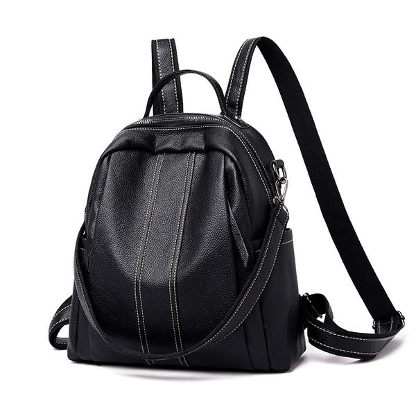 casual female backpack black female bagpack waterproof youth schoolbag pu leather multi-function girl wild bags dirt-resistant
casual female backpack black female bagpack waterproof youth schoolbag pu leather multi-function girl wild bags dirt-resistant