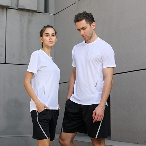 men women short sleeve loose running shirt sport quick dry breathable t-shirt outdoor jogging gym run training sportswear, Black;blue
men women short sleeve loose running shirt sport quick dry breathable t-shirt outdoor jogging gym run training sportswear, Black;blue