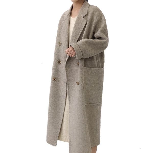 winter woman jas jas women's long fat double confronted wool windjack women thin overcoat cashier jassen femme mujer, Black
winter woman jas jas women's long fat double confronted wool windjack women thin overcoat cashier jassen femme mujer, Black
