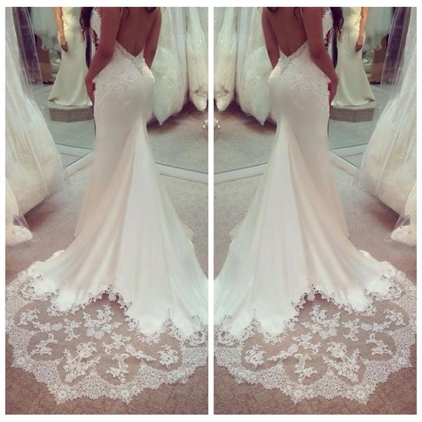 2019 sexy спагетти полоски русалка свадебные платья кружева аппликации тонкий backless бисероплетение sequins тонкий свадебные платья пользо, White
2019 sexy спагетти полоски русалка свадебные платья кружева аппликации тонкий backless бисероплетение sequins тонкий свадебные платья пользо, White