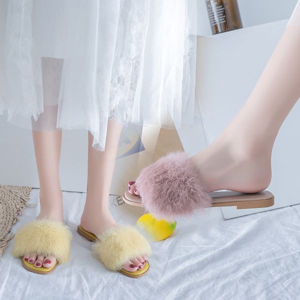 fur slippers women warm winter fur slides home furry flat sandals female cute fluffy house shoes woman 2019, Black
fur slippers women warm winter fur slides home furry flat sandals female cute fluffy house shoes woman 2019, Black