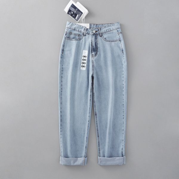 2019 autumn new arrival women trendy high waist loose harem pants female brand designer chic casual denim blue washed jeans
2019 autumn new arrival women trendy high waist loose harem pants female brand designer chic casual denim blue washed jeans