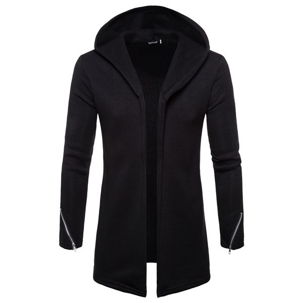 new autumn winter men cardigan pure color coat hooded european american style trench dropshipping gift coat fashion clothes, Tan;black
new autumn winter men cardigan pure color coat hooded european american style trench dropshipping gift coat fashion clothes, Tan;black