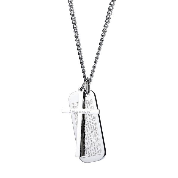 new fashion men stainless steel cross necklace jesus bible cross pendant hip hop jewelry 60cm long link chain punk designer necklace for men, Silver
new fashion men stainless steel cross necklace jesus bible cross pendant hip hop jewelry 60cm long link chain punk designer necklace for men, Silver