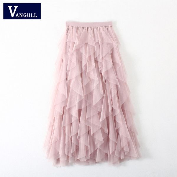 vangull tutu tulle skirt women long maxi mesh skirt 2019 new spring summer korean black pink high waist pleated skirt female
vangull tutu tulle skirt women long maxi mesh skirt 2019 new spring summer korean black pink high waist pleated skirt female