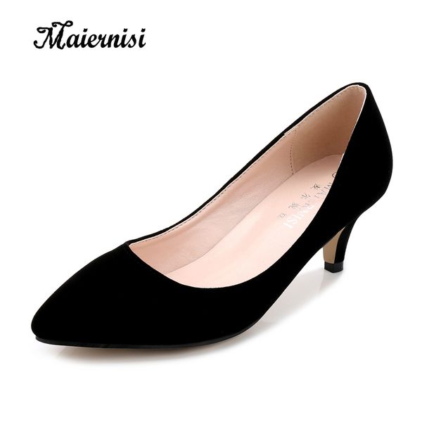 maiernisi plus size 35-44 women shoes office lady pumps heels boat shoes low heel basic pump shallow flock dress, Black
maiernisi plus size 35-44 women shoes office lady pumps heels boat shoes low heel basic pump shallow flock dress, Black