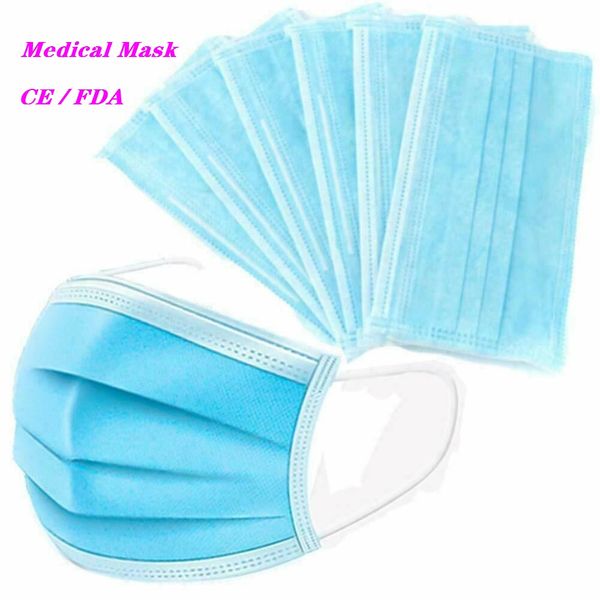 10 pcs/bag me-dical sur-gical disposable protection earloop face masks facial protective cover masks anti-dust waterproof non woven mask
10 pcs/bag me-dical sur-gical disposable protection earloop face masks facial protective cover masks anti-dust waterproof non woven mask