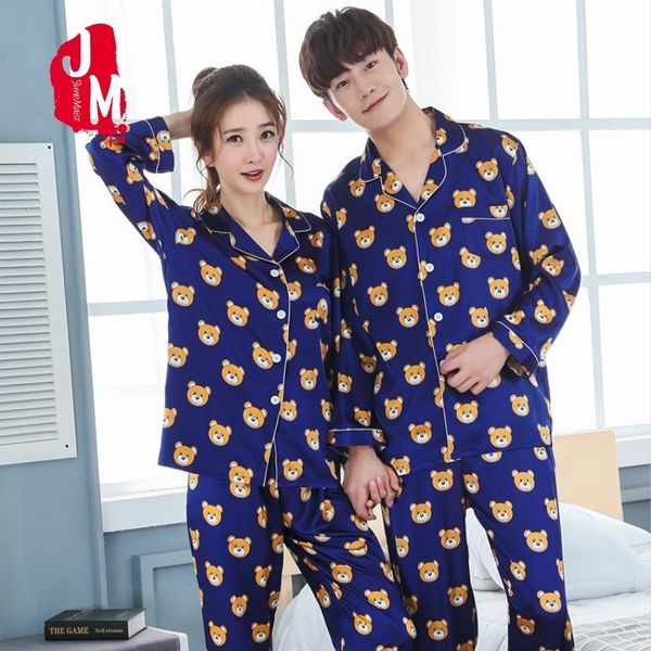 lovers pyjamas women full sleeve silk satin pajama sets cartoon bear couple pajamas for women sleepwear sets pijama mujer xxxl, Black;red
lovers pyjamas women full sleeve silk satin pajama sets cartoon bear couple pajamas for women sleepwear sets pijama mujer xxxl, Black;red