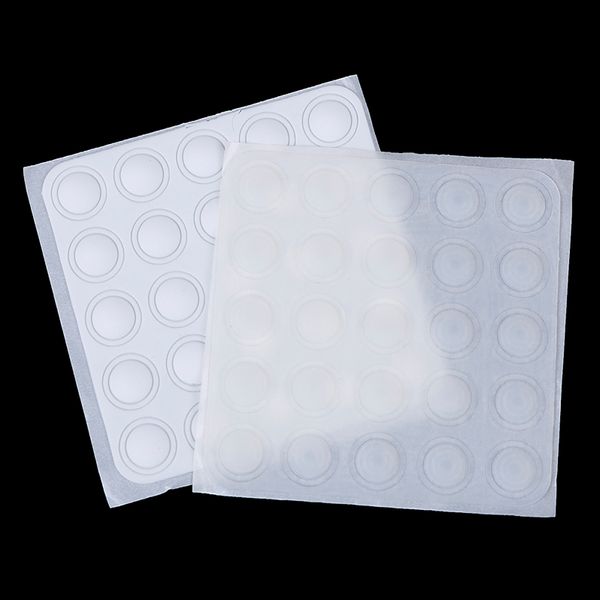 25 pcs/sheet adhesive silicone paster knop label manicure nail tool transparante nail knop sticker gel display
25 pcs/sheet adhesive silicone paster knop label manicure nail tool transparante nail knop sticker gel display