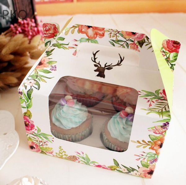 25pcs paper cake box and packaging 4 holes insert cupcake box with handle wedding christmas party muffin cake package
25pcs paper cake box and packaging 4 holes insert cupcake box with handle wedding christmas party muffin cake package