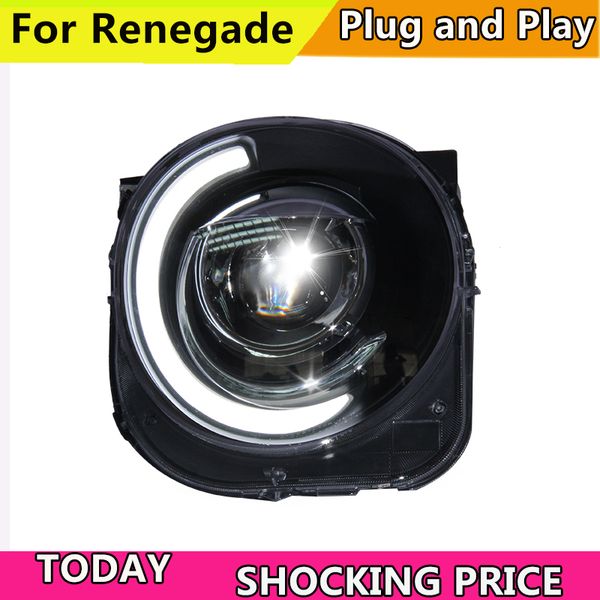car headlight for renegade 2015-2018 headlights led drl running lights bi-xenon beam angel eyes auto head lamp
car headlight for renegade 2015-2018 headlights led drl running lights bi-xenon beam angel eyes auto head lamp