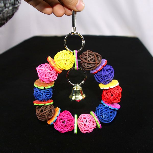 and small size parrot natural sepaktakraw hand catch gnaw toys stand frame a molar tooth string bite string parrot toys package postal
and small size parrot natural sepaktakraw hand catch gnaw toys stand frame a molar tooth string bite string parrot toys package postal