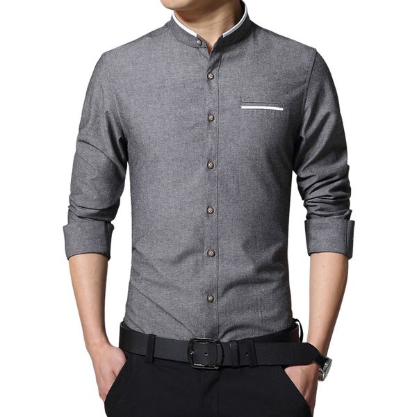 new fashion men's casual long sleeve shirt autumn slim business men's clothing -5xl, White;black
new fashion men's casual long sleeve shirt autumn slim business men's clothing -5xl, White;black