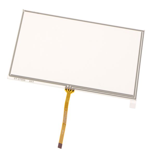 7inch resistive touch screen panel digitizer 165x104mm for 7" car dvd gps
7inch resistive touch screen panel digitizer 165x104mm for 7" car dvd gps