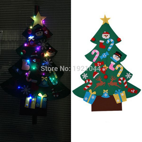 christmas decorations glowing tree diy felt year gifts kids toys wall hanging ornaments decoration
christmas decorations glowing tree diy felt year gifts kids toys wall hanging ornaments decoration