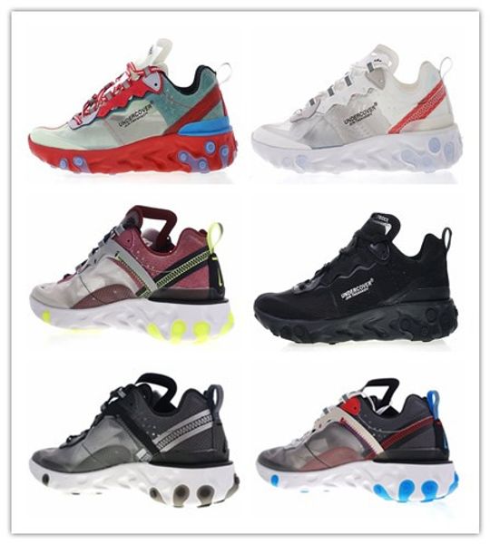Undercover x Epic React Element 87 Women Running Shoes outdoors mens sport shoes trainers designer Shoes Sail Light Bone Sneakers hiking hot
Undercover x Epic React Element 87 Women Running Shoes outdoors mens sport shoes trainers designer Shoes Sail Light Bone Sneakers hiking hot
