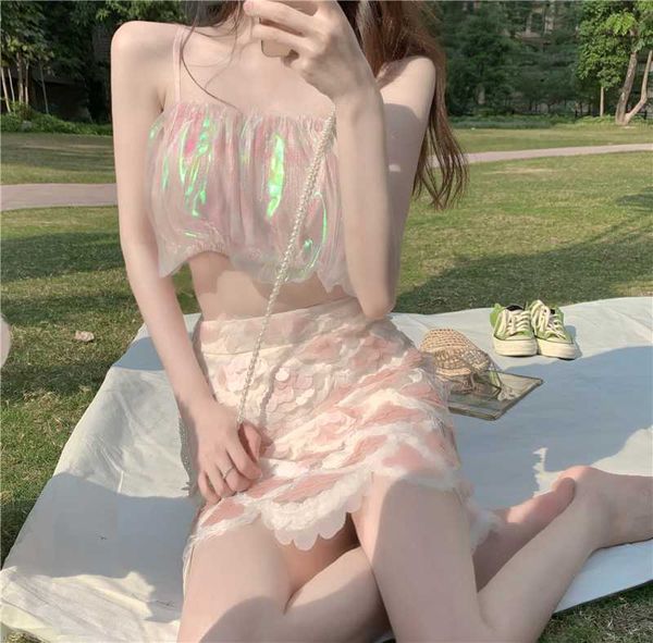 skirts heavy craft sequin fish half skirt colorful rainbow sling women summer 2021 girl a-line, Black
skirts heavy craft sequin fish half skirt colorful rainbow sling women summer 2021 girl a-line, Black