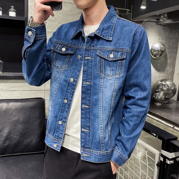 spring and autumn denim jacket male lapel cowboy male large size solid color casual plus velvet, Black;brown
spring and autumn denim jacket male lapel cowboy male large size solid color casual plus velvet, Black;brown