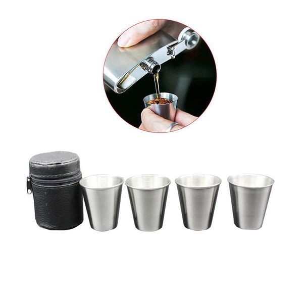 4pcs/lot 70ml outdoor camping tableware travel cups set picnic supplies stainless steel wine beer cup whiskey mugs
4pcs/lot 70ml outdoor camping tableware travel cups set picnic supplies stainless steel wine beer cup whiskey mugs