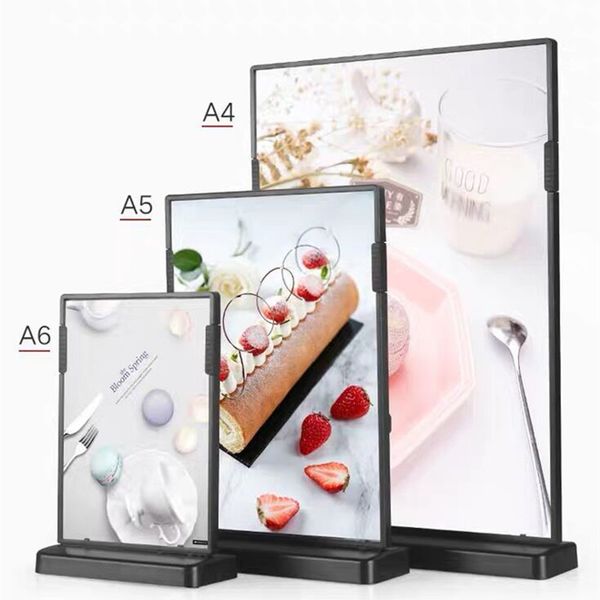 a5 double-sided presentation with flat base upright acrylic p frame display stand in desk or table acrylic sign holder
a5 double-sided presentation with flat base upright acrylic p frame display stand in desk or table acrylic sign holder