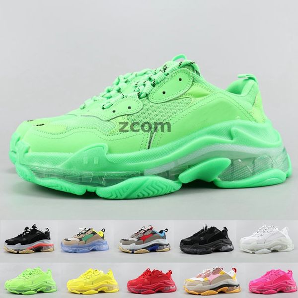 2020 crystal bottom old dad casual shoes triple s track 3.0 designer triple s clear bubble sneakers combination nitrogen women mens tripler, Black
2020 crystal bottom old dad casual shoes triple s track 3.0 designer triple s clear bubble sneakers combination nitrogen women mens tripler, Black