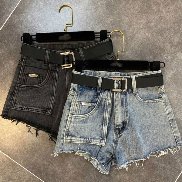 deat 2020 spring summer new streetwear high waist ripped pockets high waist denim shorts with belt women mi916, Blue
deat 2020 spring summer new streetwear high waist ripped pockets high waist denim shorts with belt women mi916, Blue