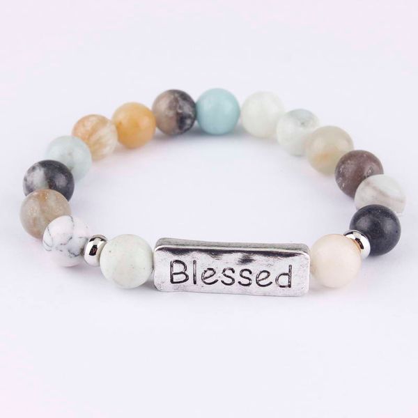 10mm natural stones engraved bar semi-precious beads blessed stretch bracelet for women handmade wishes bracelets jewelry accessories, Golden;silver
10mm natural stones engraved bar semi-precious beads blessed stretch bracelet for women handmade wishes bracelets jewelry accessories, Golden;silver