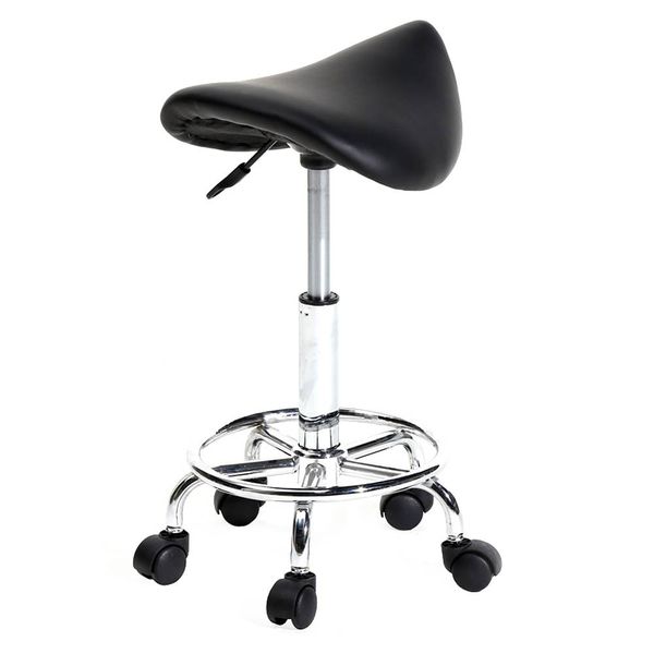 us stock saddle stool rotation bar stool white black chair for bar commercial furniture