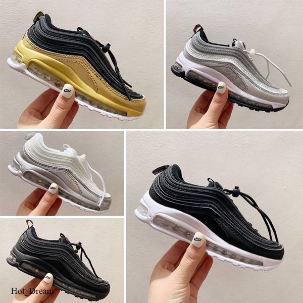 nike air max 97 молодежь новой детской обуви og тройных белых кроссовок мальчики девушка metallic gold silver bullet pink детский тренер спо, Black
nike air max 97 молодежь новой детской обуви og тройных белых кроссовок мальчики девушка metallic gold silver bullet pink детский тренер спо, Black