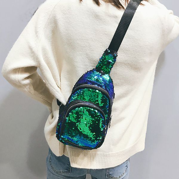 green glow sequin chest waist bags street style girls joker shoulder bag women scrub vintage crossbody bag fashion ladies totes
green glow sequin chest waist bags street style girls joker shoulder bag women scrub vintage crossbody bag fashion ladies totes