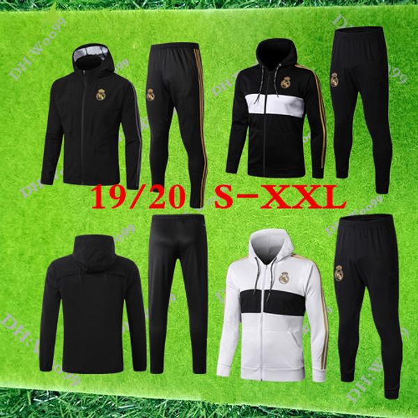 19 20 real madrid hazard bale tracksuit soccer training suit 2020 madrid kroos isco casemiro odriozola tracksuits maillot de foot jacket kit, Black
19 20 real madrid hazard bale tracksuit soccer training suit 2020 madrid kroos isco casemiro odriozola tracksuits maillot de foot jacket kit, Black