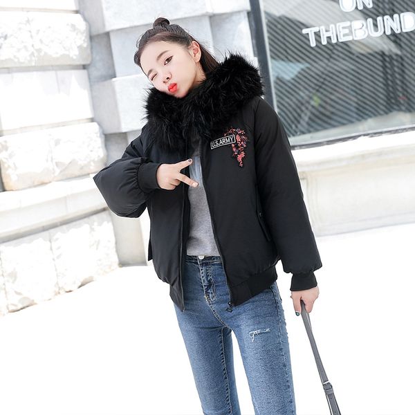 casual fashion woman short winter coats and jackets warm solid slim padded jacket hooded pockets fur collar woman coats, Tan;black
casual fashion woman short winter coats and jackets warm solid slim padded jacket hooded pockets fur collar woman coats, Tan;black
