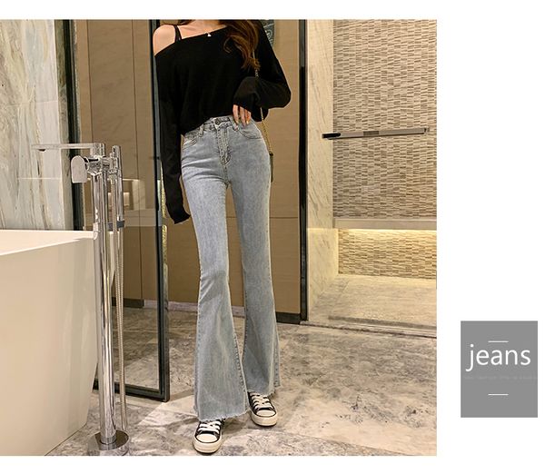 violet women's tailored waist and hip princess jeans bk3704, Blue
violet women's tailored waist and hip princess jeans bk3704, Blue