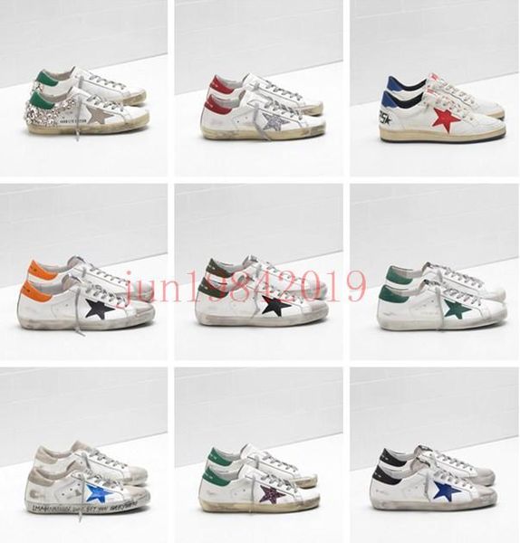 italy brands golden old style designer fashion sneakers genuine leather men/women casual shoes gooses trainer j002, Black;red
italy brands golden old style designer fashion sneakers genuine leather men/women casual shoes gooses trainer j002, Black;red