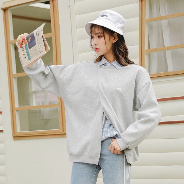 spring 2019 autumn harajuku korean sweatshirt women fashion personality sweet hoodie printed letter split friends hoodies women, Black
spring 2019 autumn harajuku korean sweatshirt women fashion personality sweet hoodie printed letter split friends hoodies women, Black