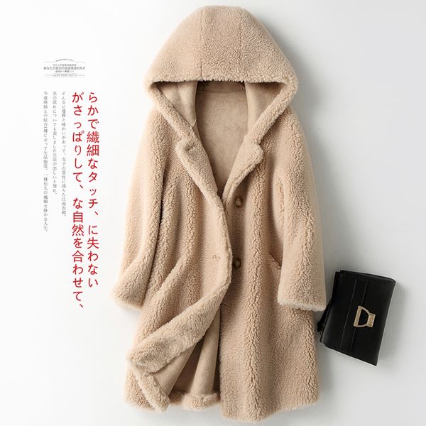 real fur coat autumn winter coat women clothes 2019 wool jacket korean vintage sheep shearling suede lining manteau femme zt3883, Black
real fur coat autumn winter coat women clothes 2019 wool jacket korean vintage sheep shearling suede lining manteau femme zt3883, Black