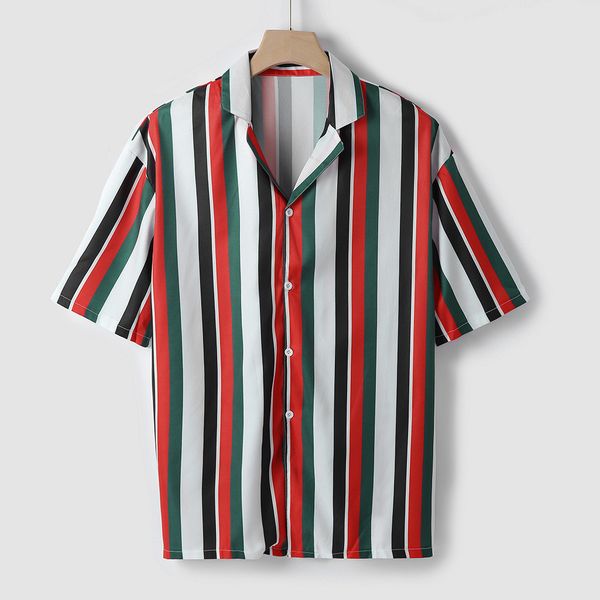 men shirt men summer fashion shirts casual striped shirts short-sleeve blouse camisa masculina camisas hombre clothing, White;black
men shirt men summer fashion shirts casual striped shirts short-sleeve blouse camisa masculina camisas hombre clothing, White;black