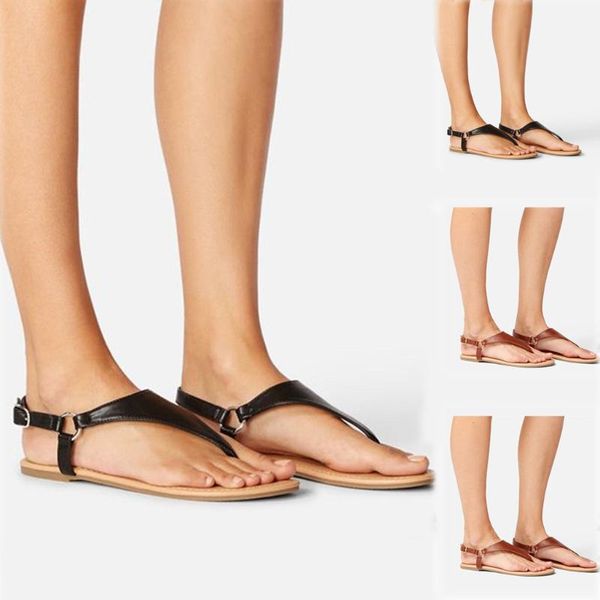 women fashion sandals summer beach shoe clip-toe roman sandals belt-buckle non-slip flat boho plus size, Black
women fashion sandals summer beach shoe clip-toe roman sandals belt-buckle non-slip flat boho plus size, Black
