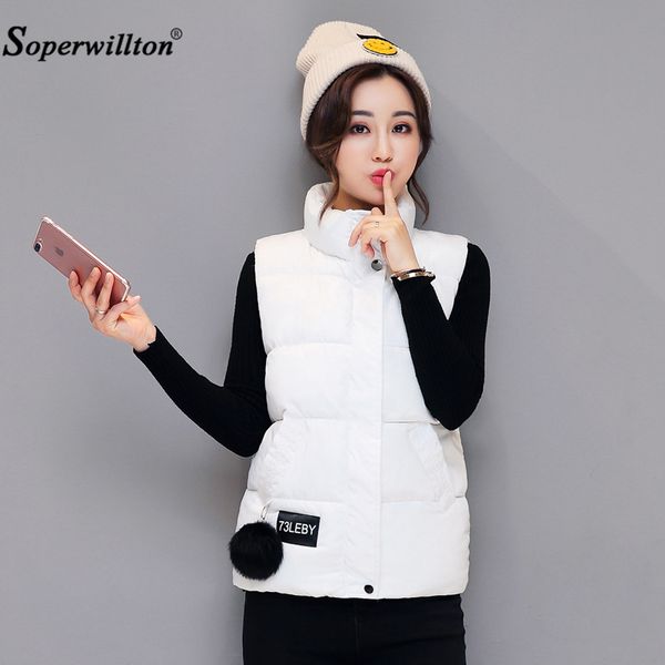 women's sleeveless jacket new 2018 autumn winter women cotton vest duck down soft warm waistcoat plus size 3xl female coat c01, Black;white
women's sleeveless jacket new 2018 autumn winter women cotton vest duck down soft warm waistcoat plus size 3xl female coat c01, Black;white