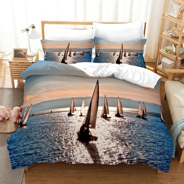 3d sailboat bedding linens sport style bedding set single bed duvet cover set for children king size bedspread
3d sailboat bedding linens sport style bedding set single bed duvet cover set for children king size bedspread