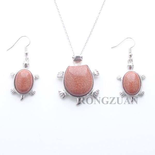 trendy necklace earrings jewelry set for women mother golden sand stone tortoise dangle pendant easter day gift chain 18" dq3103, Silver
trendy necklace earrings jewelry set for women mother golden sand stone tortoise dangle pendant easter day gift chain 18" dq3103, Silver